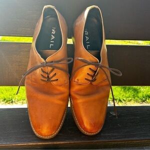 The rail men’s leather dress shoes